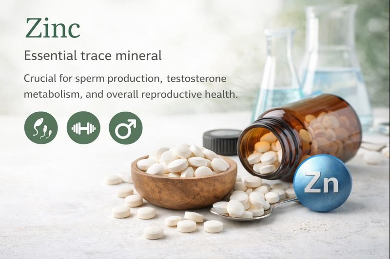 Zinc supplement - Essential mineral for sperm health